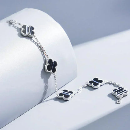 [⭐Seralia] CLOVER 5 MOTIF PULSAR STONE BRACELET COLLECTION