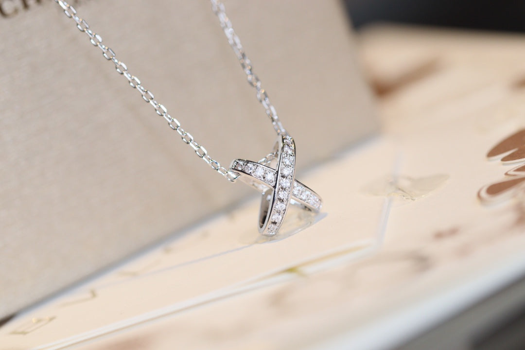 [⭐Seralia]JEUX DE DIAMOND NECKLACE