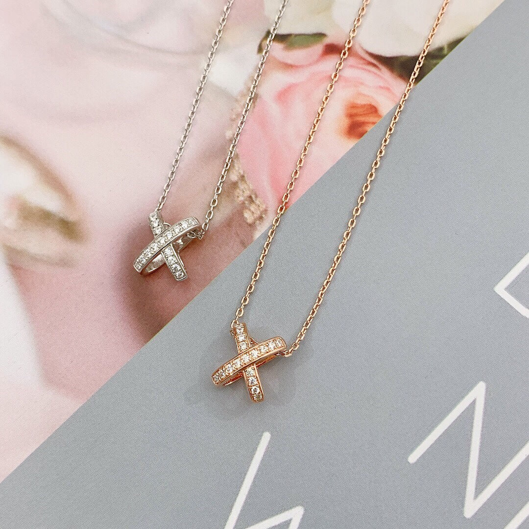 [⭐Seralia]JEUX DE DIAMOND NECKLACE