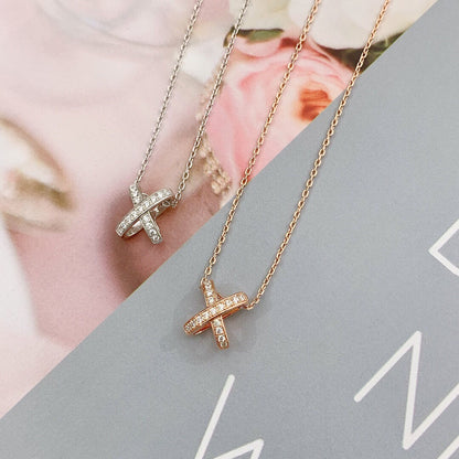 [⭐Seralia]JEUX DE DIAMOND NECKLACE