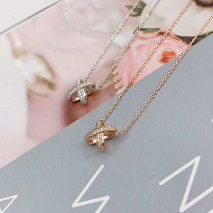 [⭐Seralia]JEUX DE DIAMOND NECKLACE