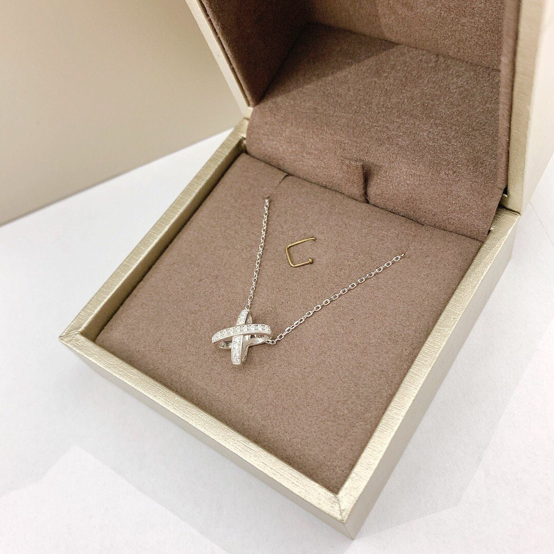 [⭐Seralia]JEUX DE DIAMOND NECKLACE