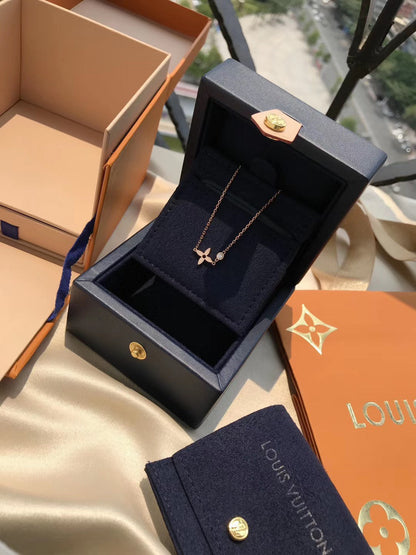 [⭐Seralia]BLOSSOM PENDANT PINK GOLD AND DIAMOND
