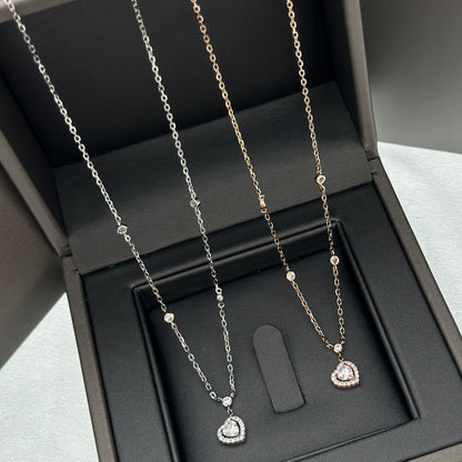 [⭐Seralia]JOY HEART DIAMOND NECKLACE