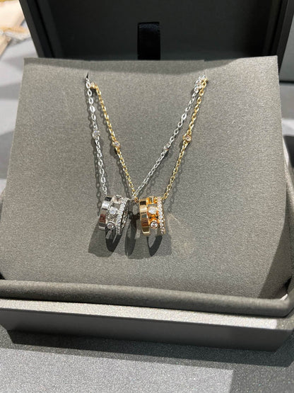 [⭐Seralia]CHAIN MOVE ROMANE PEDAND NECKLACE