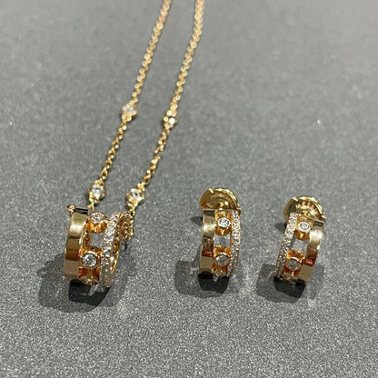 [⭐Seralia]CHAIN MOVE ROMANE PEDAND NECKLACE