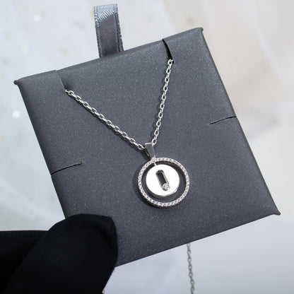[⭐Seralia]Demo MOVE PM NECKLACE SILVER DIAMOND