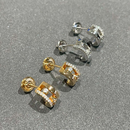 [⭐Seralia]MOVE ROMANE EARRINGS DIAMOND