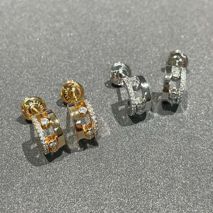 [⭐Seralia]MOVE ROMANE EARRINGS DIAMOND