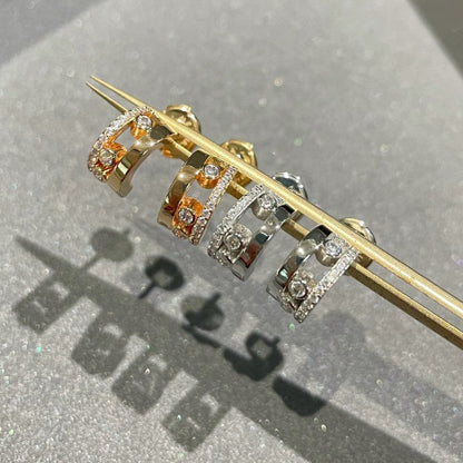 [⭐Seralia]MOVE ROMANE EARRINGS DIAMOND