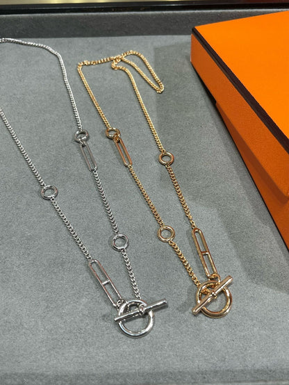 [⭐Seralia]HM STERLING CHAINE D'ANCRE HEART
