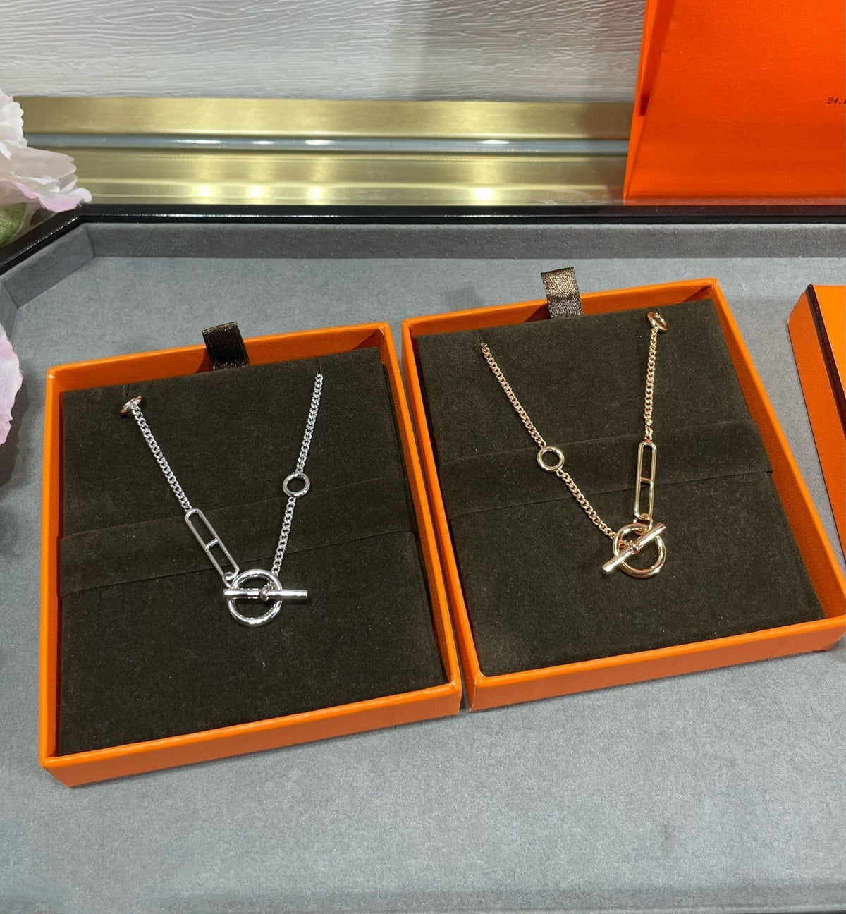 [⭐Seralia]HM STERLING CHAINE D'ANCRE HEART