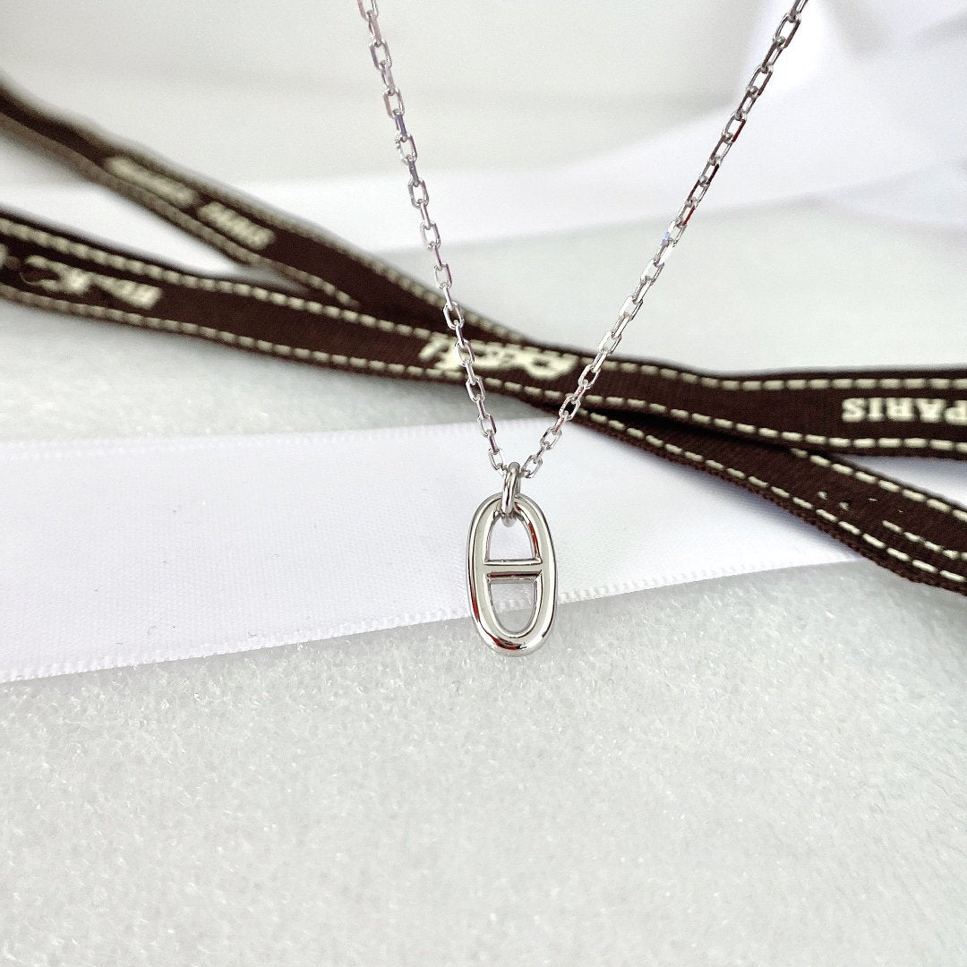 [⭐Seralia]HM PIG NOSE NECKLACE