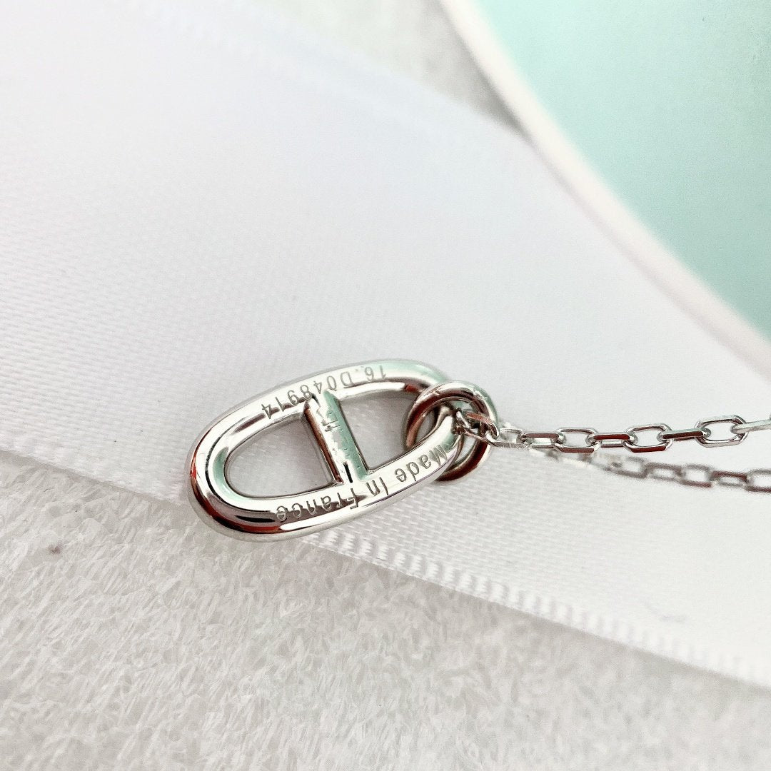 [⭐Seralia]HM PIG NOSE NECKLACE