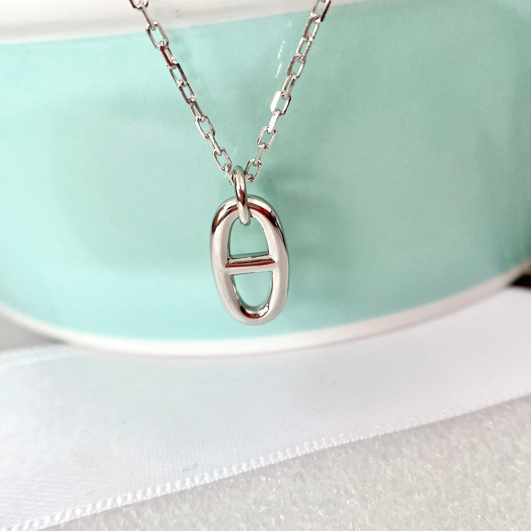 [⭐Seralia]HM PIG NOSE NECKLACE