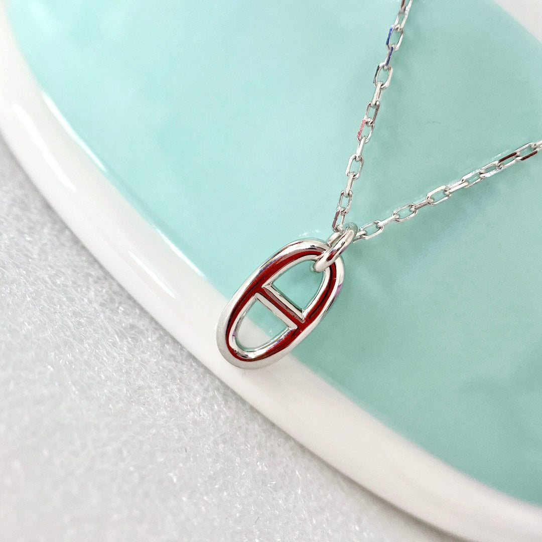 [⭐Seralia]HM PIG NOSE NECKLACE