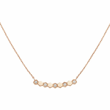 [⭐Seralia]BEE MY LOVE DIAMOND NECKLACE