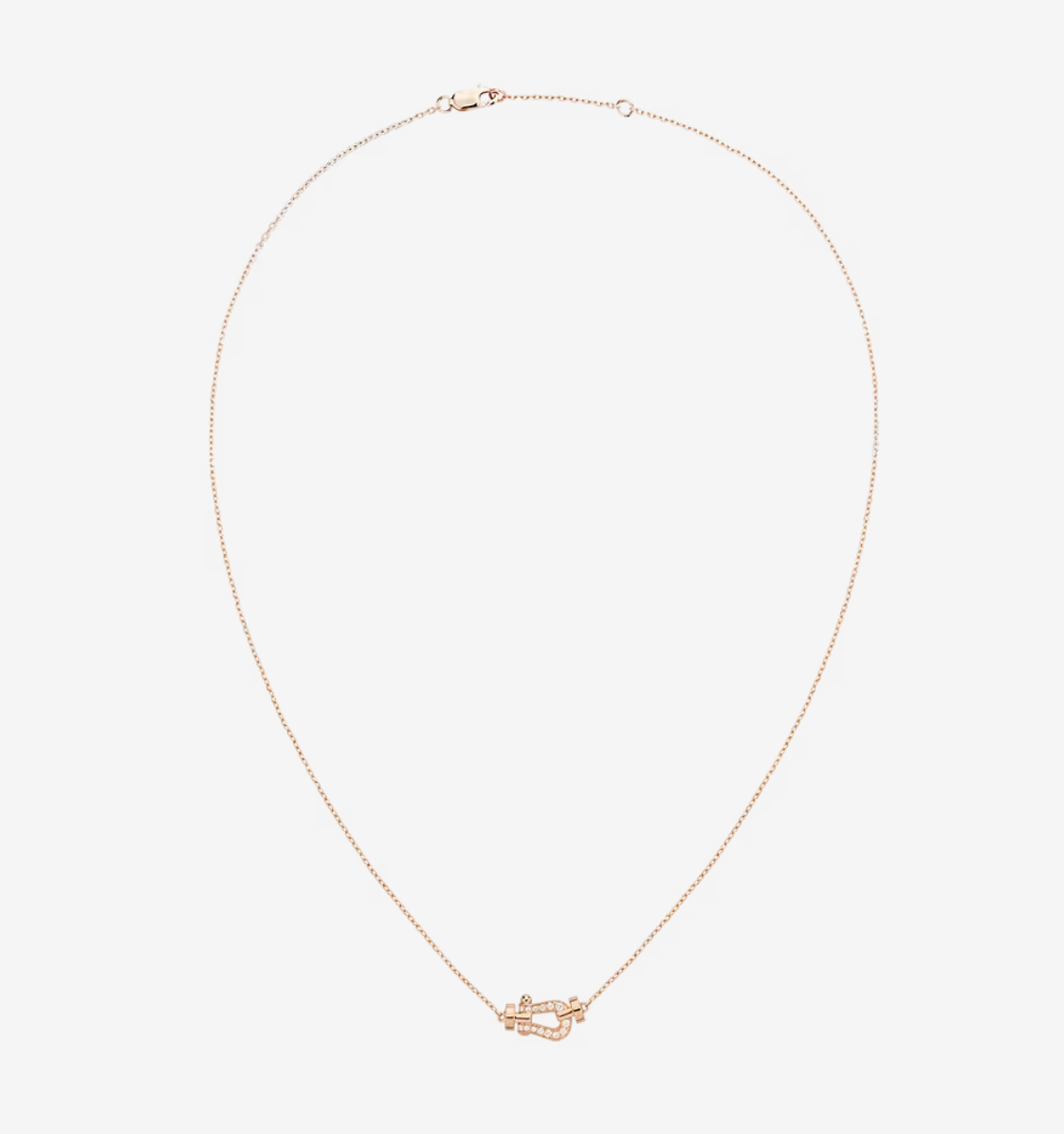 [⭐Seralia]FORCE 10 DIAMOND PINK GOLD NECKLACE MINI MODEL