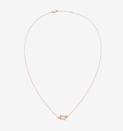 [⭐Seralia]FORCE 10 DIAMOND PINK GOLD NECKLACE MINI MODEL