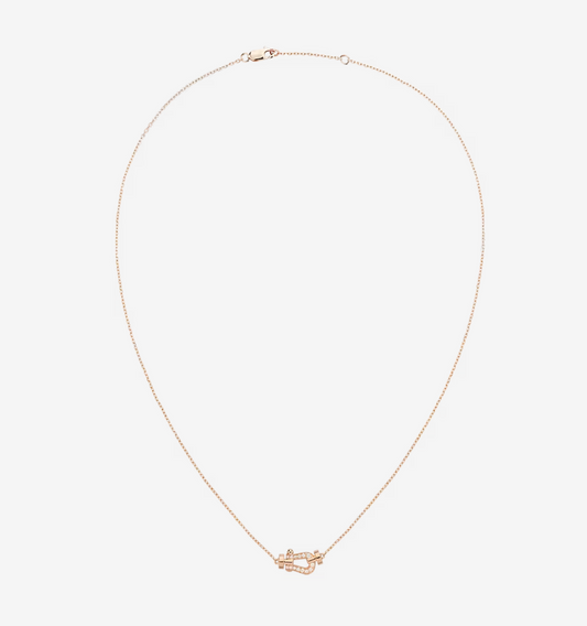 [⭐Seralia]FORCE 10 DIAMOND PINK GOLD NECKLACE MINI MODEL