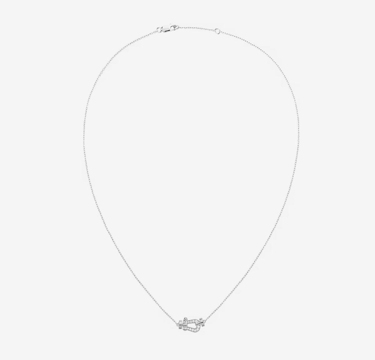 [⭐Seralia]FORCE 10 DIAMOND SILVER NECKLACE MINI MODEL