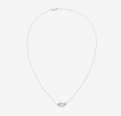 [⭐Seralia]FORCE 10 DIAMOND SILVER NECKLACE MINI MODEL