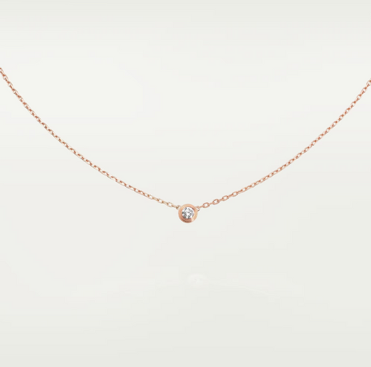 [⭐Seralia]DAMOUR DIAMOND NECKLACE
