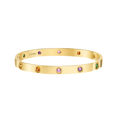 [⭐Seralia] 2026 RAINBOW LOVE BRACELET 6.1MM  10 DIAMONDS