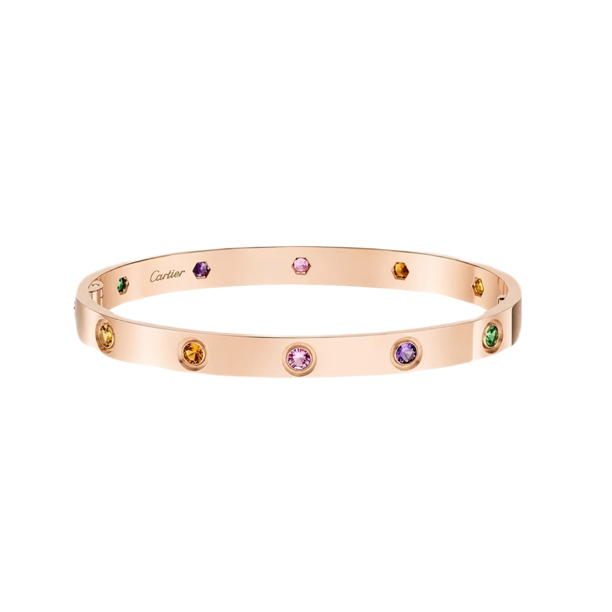 [⭐Seralia] 2026 RAINBOW LOVE BRACELET 6.1MM  10 DIAMONDS