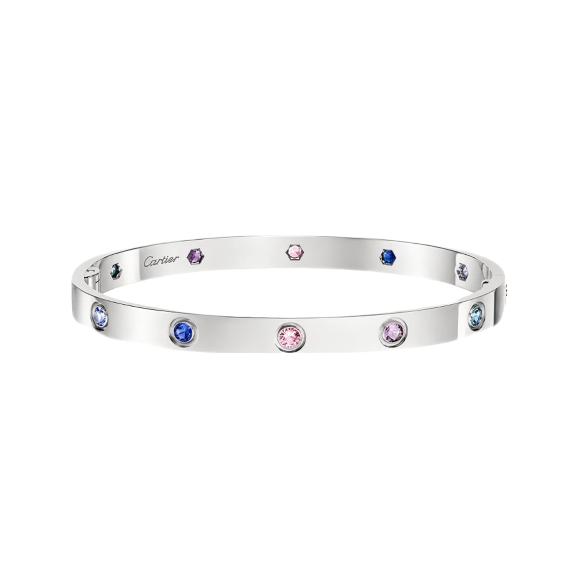 [⭐Seralia] 2026 RAINBOW LOVE BRACELET 6.1MM  10 DIAMONDS