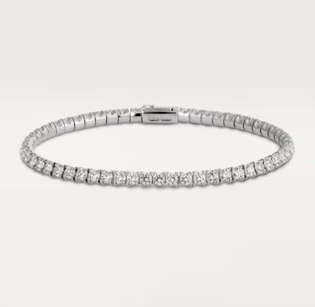 [⭐Seralia]  CLASSIC BASEBALL BRACELAT, 52 DIAMOND