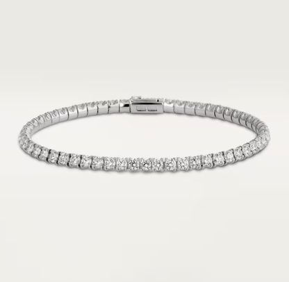 [⭐Seralia]  CLASSIC BASEBALL BRACELAT, 52 DIAMOND