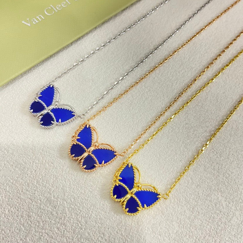 [⭐Seralia]  2026 NEW LUCKY BUTTERFLY 1 MOTIFS NECKLACE