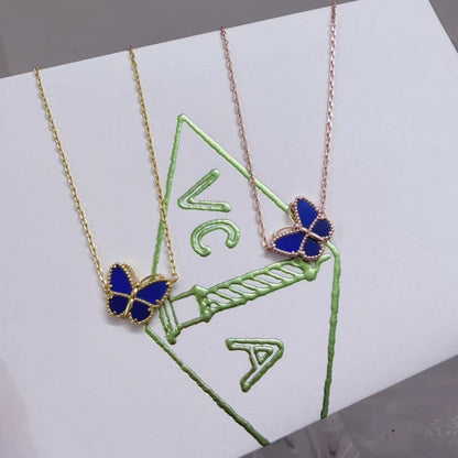 [⭐Seralia]  2026 NEW LUCKY BUTTERFLY 1 MOTIFS NECKLACE