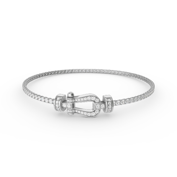 [⭐Seralia]FORCE  HORSESHOE  DIAMOND TENNIS BRACELET