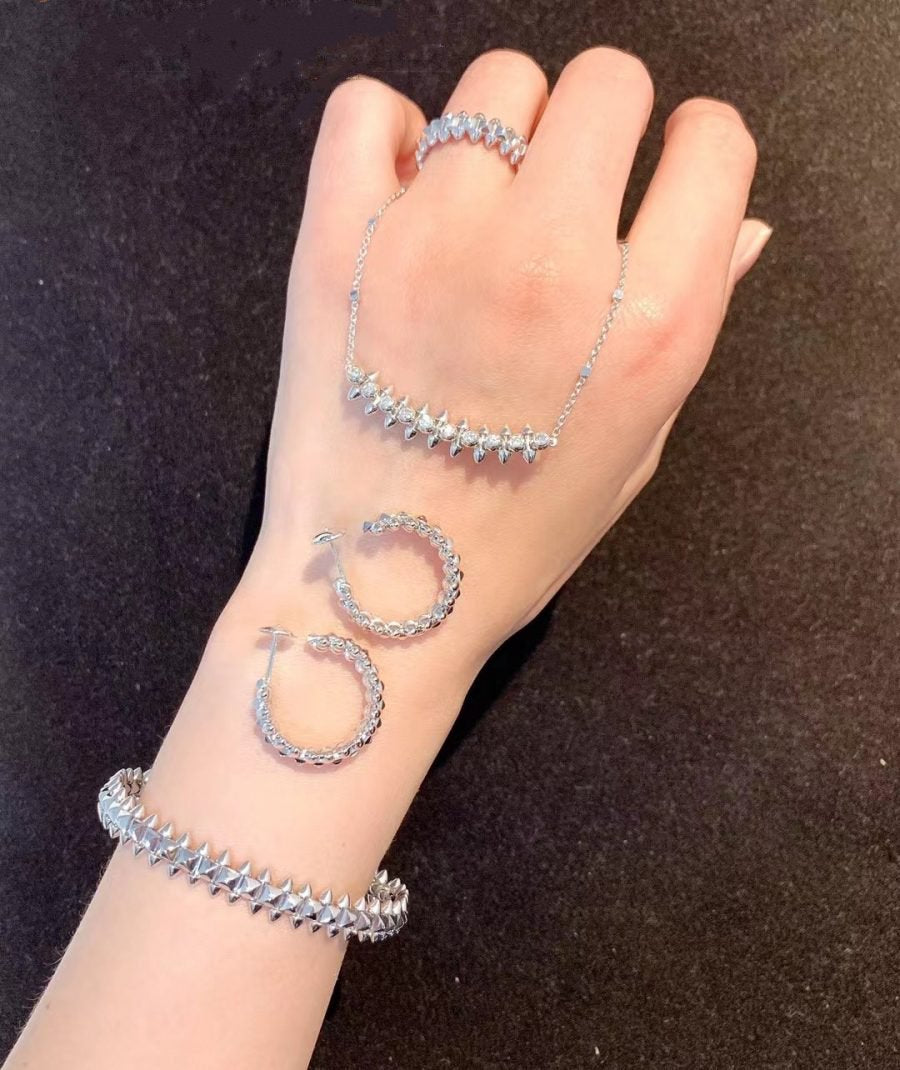 [⭐Seralia]CLASH SILVER BRACELET
