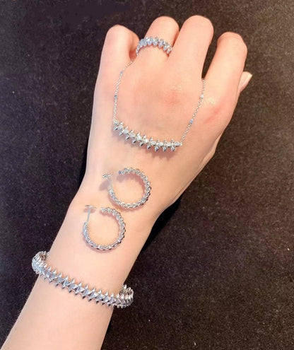 [⭐Seralia]CLASH SILVER BRACELET