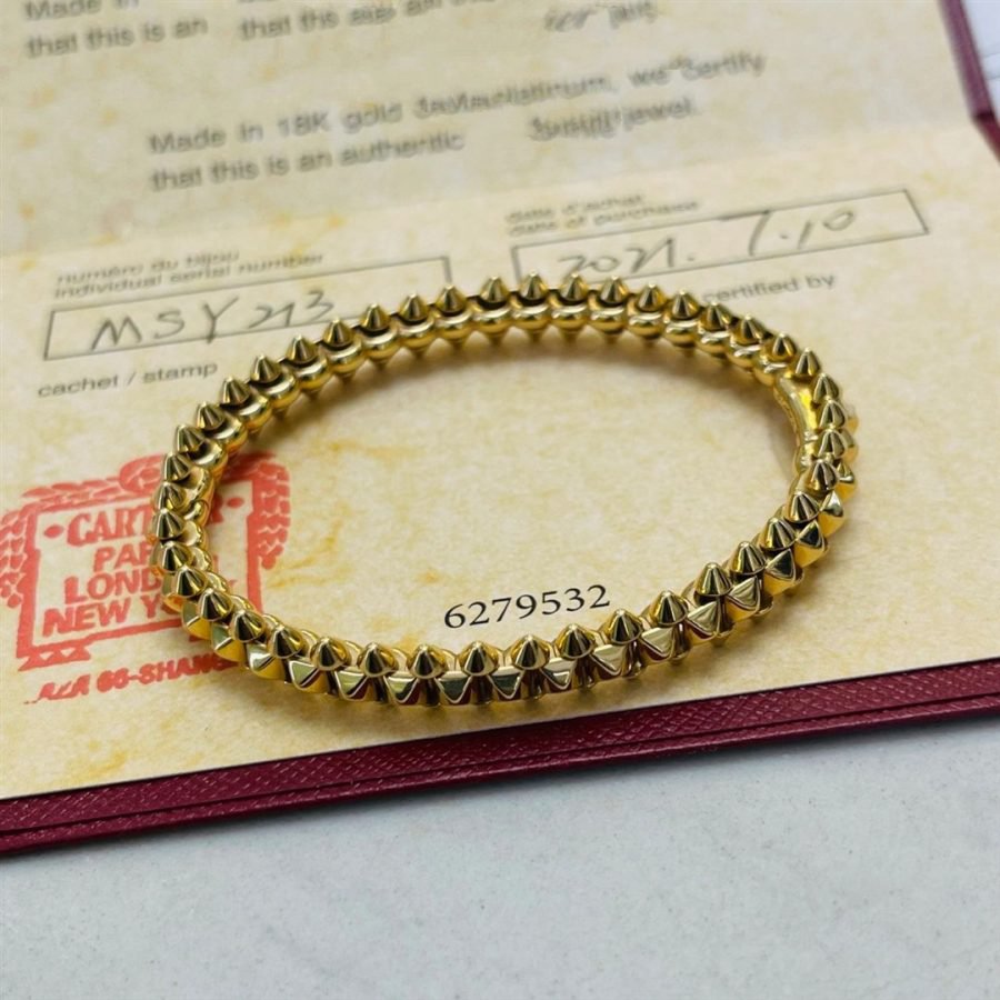 [⭐Seralia]CLASH GOLD BRACELET