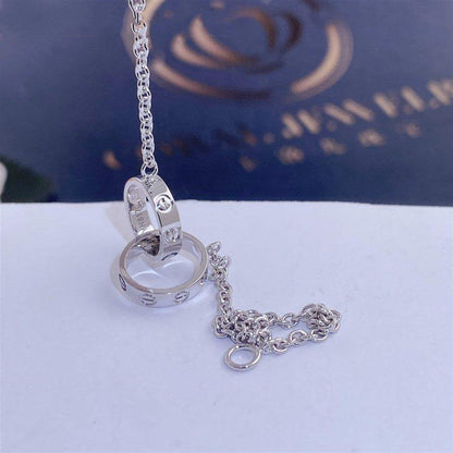 [⭐Seralia]LOVE BRACELET DOUBLE RING