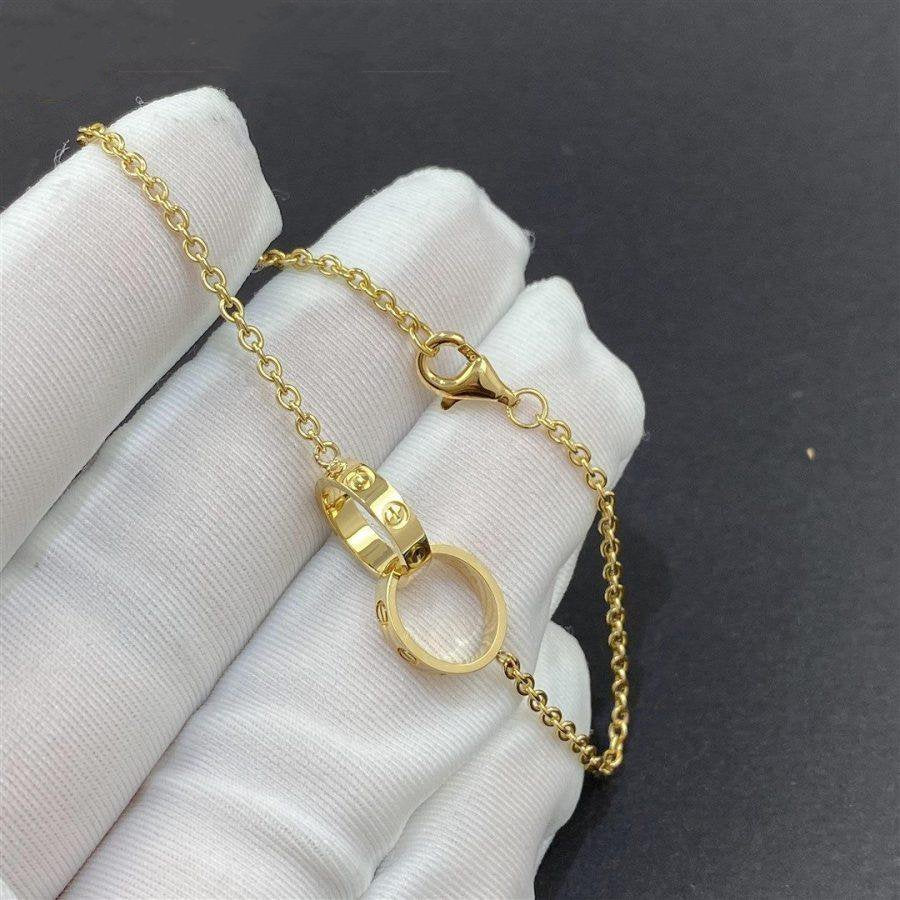 [⭐Seralia]LOVE BRACELET DOUBLE RING