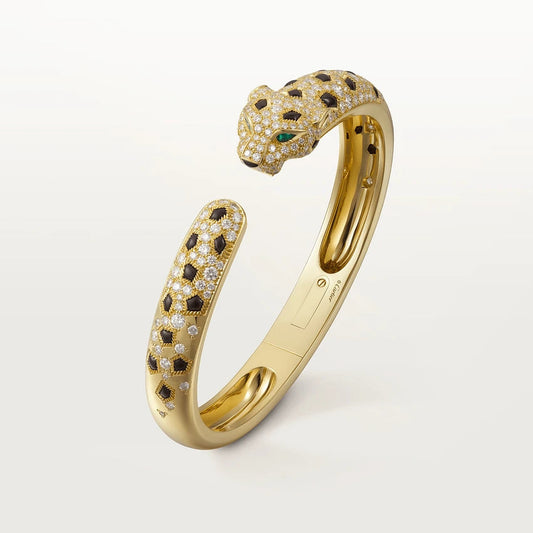 [⭐Seralia]PANTHERE BIG BRACELET DIAMONDS