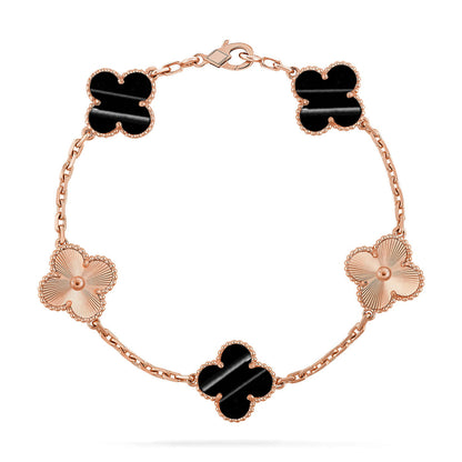 [⭐Seralia] CLOVER 5 MOTIF PULSAR STONE BRACELET COLLECTION