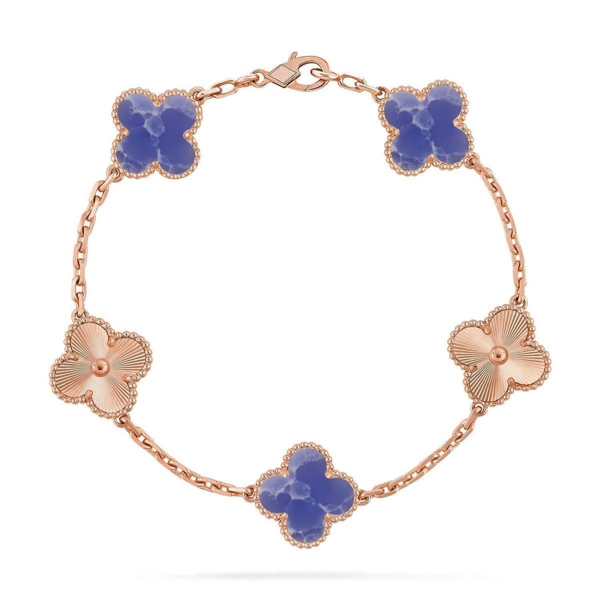 [⭐Seralia]CLOVER 5 MOTIF BLUE VEINS BRACELET COLLECTION