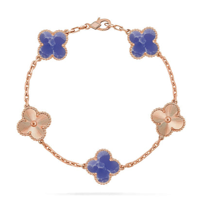 [⭐Seralia]CLOVER 5 MOTIF BLUE VEINS BRACELET COLLECTION