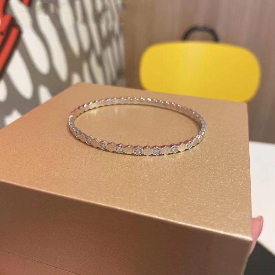 [⭐Seralia]BEE LOVE SILVER DIAMOND BRACELET