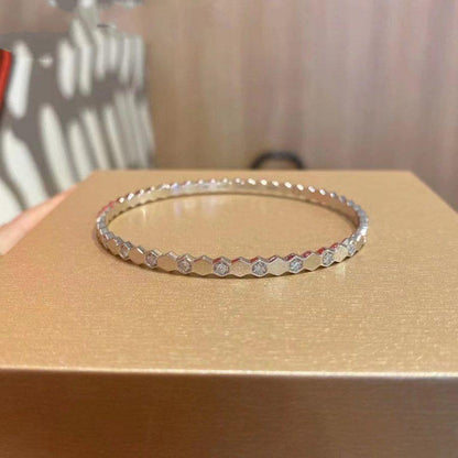 [⭐Seralia]BEE LOVE SILVER DIAMOND BRACELET