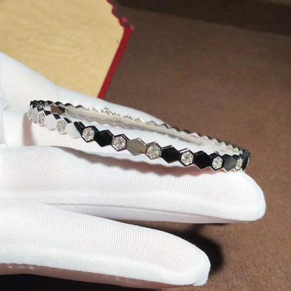 [⭐Seralia]BEE LOVE SILVER DIAMOND BRACELET