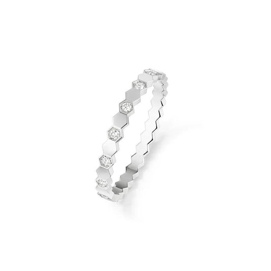 [⭐Seralia]BEE LOVE RING SILVER DIAMOND