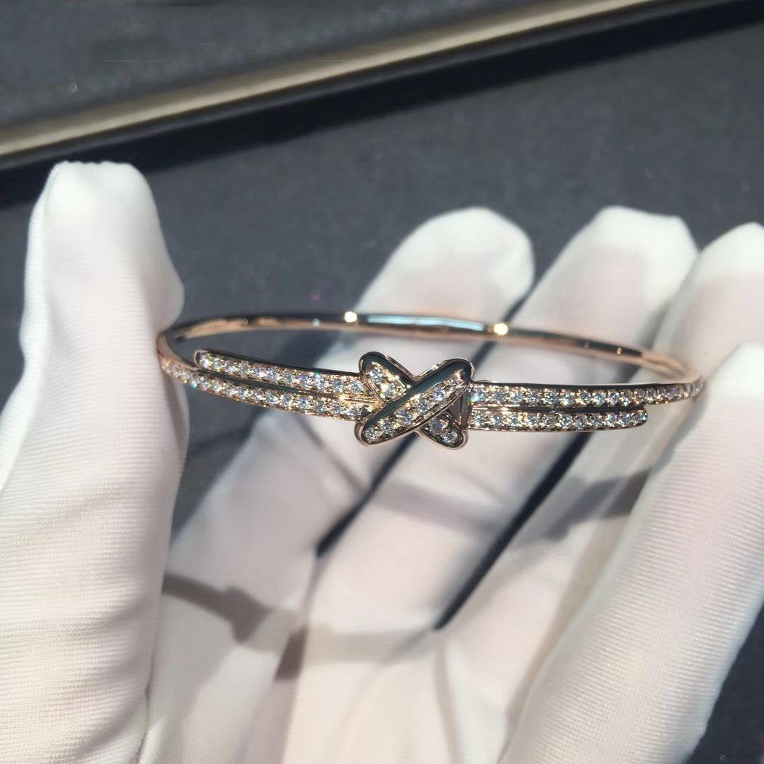 [⭐Seralia]JEUX DE BRACELET DIAMONDS PINK GOLD