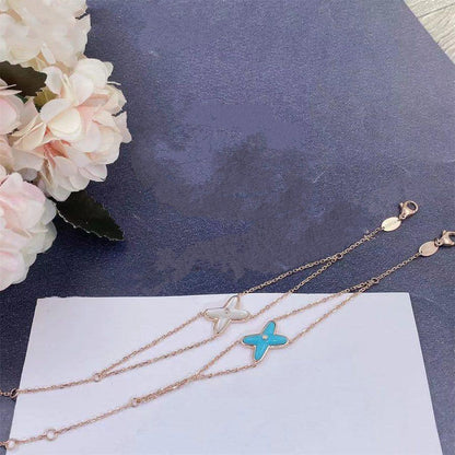 [⭐Seralia]JEUX BRACELET TURQUOISE PINK GOLD 1 DIAMOND